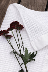 Waffle Towel Collection, White