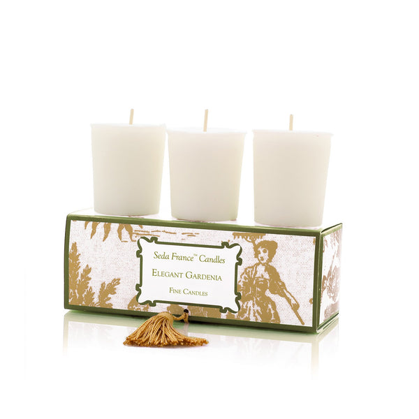Elegant Gardenia Candle Set Mini